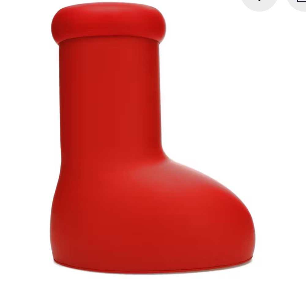 MSCHF BRB BIG RED BOOTS